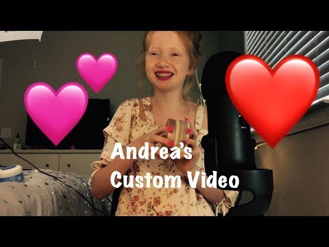 AndreaASMR’s Custom Video - Please Sub To Her Channel