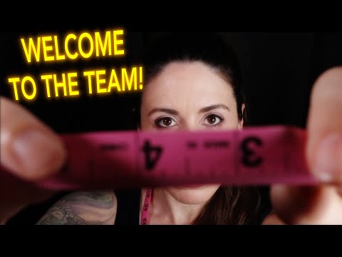 ASMR Measuring You with a Sci-Fi Twist (Personal Attention Role Play with Ear Exam)