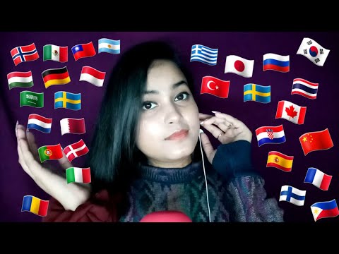 ASMR Different Trigger Words in 30+ Different Languages