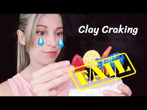 FAIL‼️ Clay Cracking | Summer Time | no crack crack | SusurrosdelSurr ASMR | Español