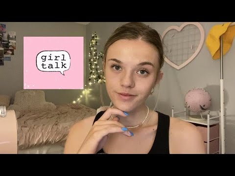 ASMR Girl Talk 💗 (friendships, periods, first times, etc)
