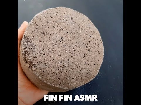 ASMR : Sand+Cement+Cornstarch Shaving! # 96