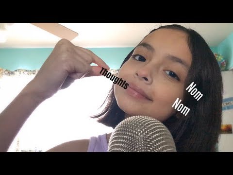 ASMR Eating Your Thoughts (Mouth Sounds)