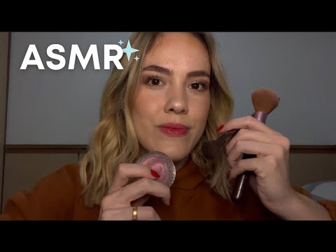 ASMR CASEIRO | ME MAQUIANDO COM VOCÊS 💄