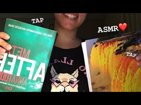 *ASMR WITH BOOKS* (Tapping on books, page turning) NO TALKING