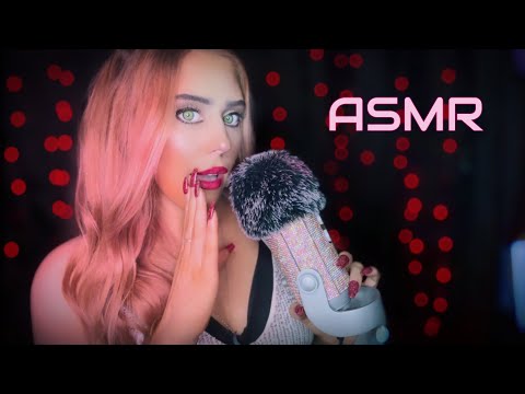 ASMR ✨Inaudible whispers, tapping, scratching, mouth sounds (looped with intensifying echo added)✨