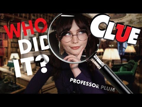 [ASMR] CLUE! - Professor Plum in the Library