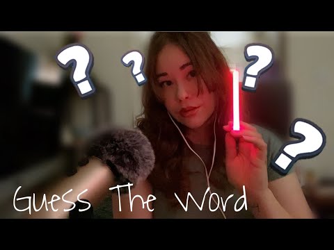 ASMR| Guess the Word + Guess the Shape