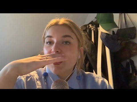 asmr life update with gum chewing
