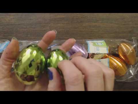 ASMR Cellophane Crinkling / Whispering / Easter Egg Show & Tell