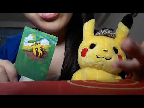 ASMR Showing off My Pokémon Cards collection GOTTA CATCH EM ALL