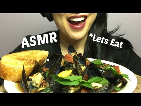 ASMR Mussels (EATING SOUNDS) NO TALKING | SAS-ASMR