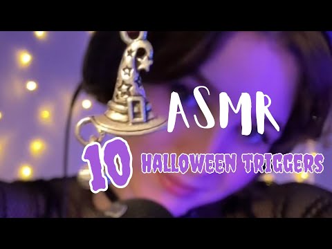 ASMR | 10 Halloween Triggers 🎃 (Vertical Newbie Alert!)