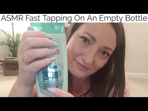ASMR Fast Tapping On An Empty Bottle