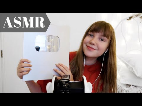 ASMR ❤️ Tapping & Scratching the YouTube Play Button