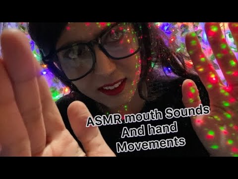 ASMR Mouth Sounds and Hand Movements 🐞