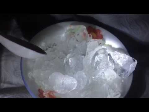 ASMR Eating sounds Eating ice,Failed Video, (Loud )#169