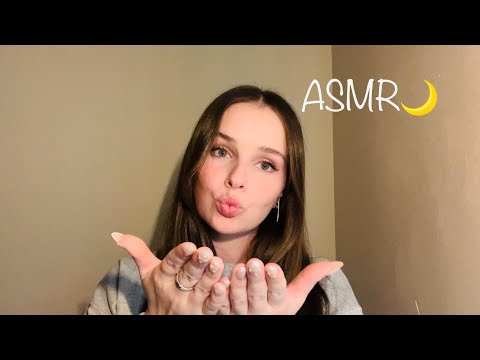 [asmr]✨intuition test🧠🧐 whisper ramble, hand movements, mouth sounds💤🌙😴✨