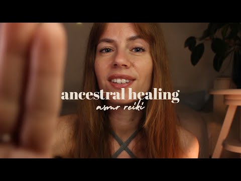 ASMR REIKI healing ancestral trauma | energy healing & guided visualisation | hand movements