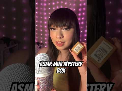 ASMR mini mystery box #asmr #relax #tingles #toys