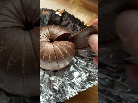 Chocolate Orange 🍊 unwrapping ASMR