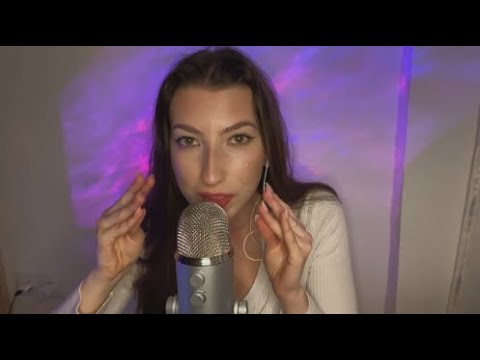ASMR TRYING THE NEW MICROPHONE | BLUE YETI TRIGGERS (Mouth Sounds, Tapping, Inaudible Whispering)