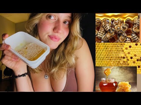 ASMR Trying Honeycomb + Health Food Store Purchases