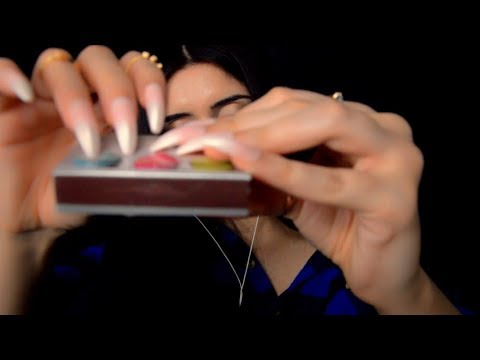 [ASMR] Fast Tapping With Long Nails (on empty boxes)