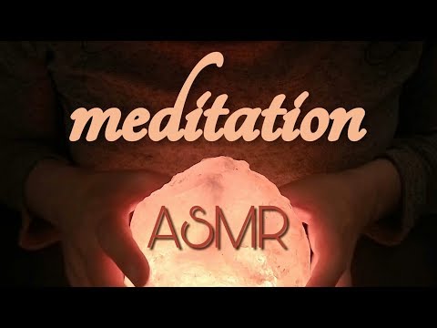 ASMR Tingledom Meditation Role Play - Scientific Meditation with Salt Lamp