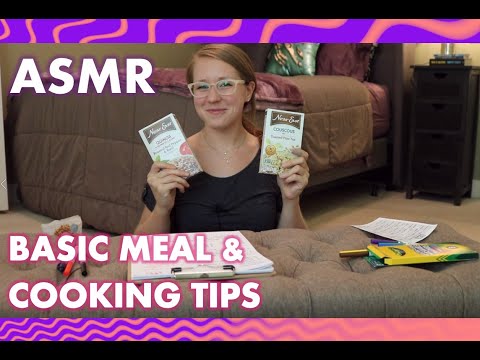 ASMR - Meal Ideas & Cooking Tips - The Basics!