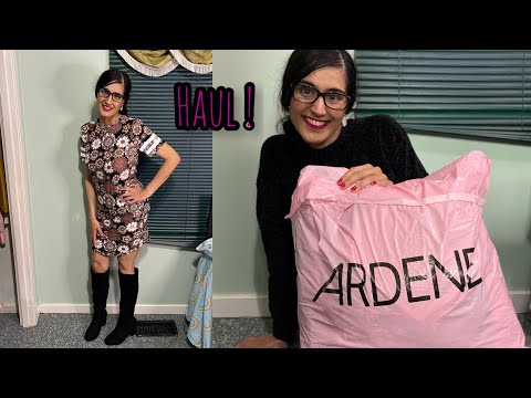 ASMR Try On Haul Whispering | ARDENE Clothing Show and Tell - Fabric Scratching!