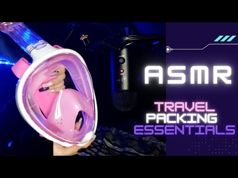 ASMR | UNPREDICTABLE | MUST HAVES | TRAVELING ESSENTIALS | Soft/Hard Tapping Scratching (NO TALKING)