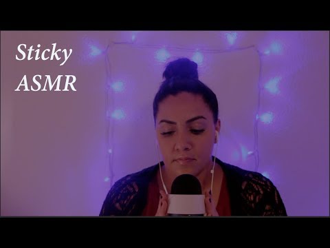 ASMR sticky tape sounds for falling asleep with a tingly sensation
