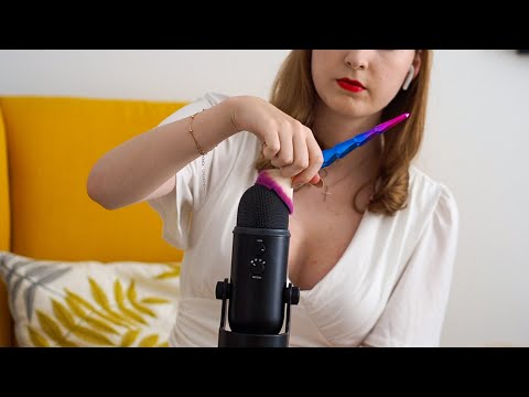 ASMR Gentle / Sensual Microphone Brushing (no talking)