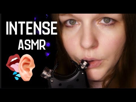 ASMR | INTNESE Cupped Tascam Mouth Sounds👅💦No Cover & High Sensitivity (NO TALKING)