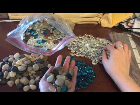 ASMR Sorting and Counting Glass Stones