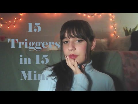 ASMR  🦋 15 Triggers in 15 minutes