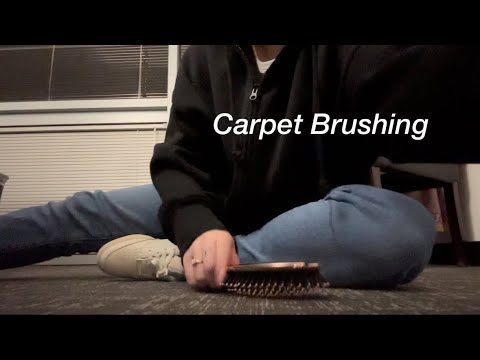 ASMR ♡ The Best Carpet Brushing Video  Ever 🤤