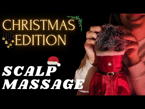 ASMR - FAST and AGGRESSIVE SCALP SCRATCHING MASSAGE | mic scratching with FLUFFY cover