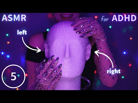 ASMR Scratching & Tapping That Changes Every 5 Seconds | ASMR for ADHD - No Talking