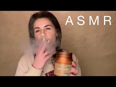 ASMR | Cosy Candle Tapping & Smoking 🥰