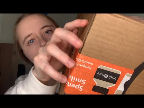 Cardboard Box ASMR for Adam McIntyre: Tapping, Scratching, Tracing, Tape Ripping, Rubbing 📦