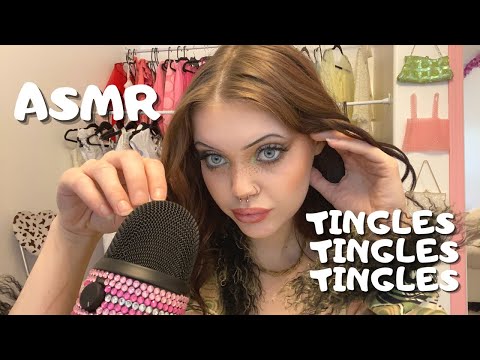 ASMR | 15 TRIGGERS IN 15 MINUTES ! Fast + Unpredictable tapping, mouth sounds, lid sounds,+ MORE❤️‍🔥