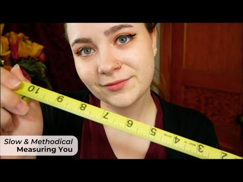 Extra Slow Measuring You for Medical Modeling 📏 ASMR Soft Spoken Personal Attention RP
