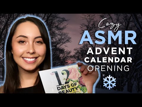 ASMR Trader Joe's ADVENT CALENDAR opening + Giveaway WINNER!!