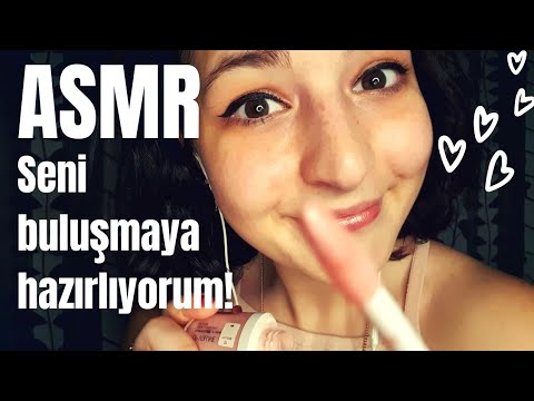 Yarı Anlaşılamayan Fısıltıyla Makyajını Yaptım! 🥰💄 | ASMR Türkçe Roleplay | Semi Inaudible Roleplay