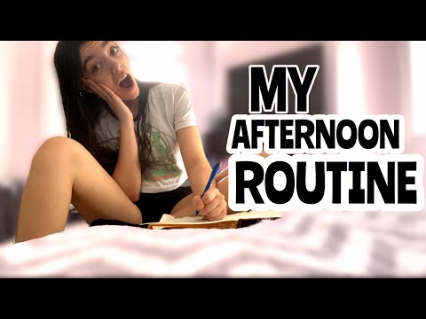 My Afternoon Routine | Megan Santos