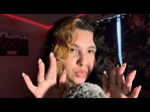 Asmr Hand And Mouth Sounds With Fabric Scratching (No Talking)