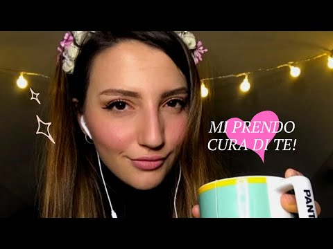 Mi prendo cura di te 💖 / ASMR CARING FRIEND RP // VERO A S M R whispering [ITA]