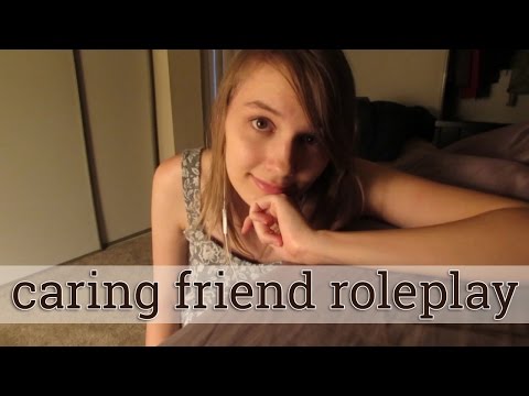 [ASMR] Caring Friend Roleplay (positive affirmations for depression, anxiety)